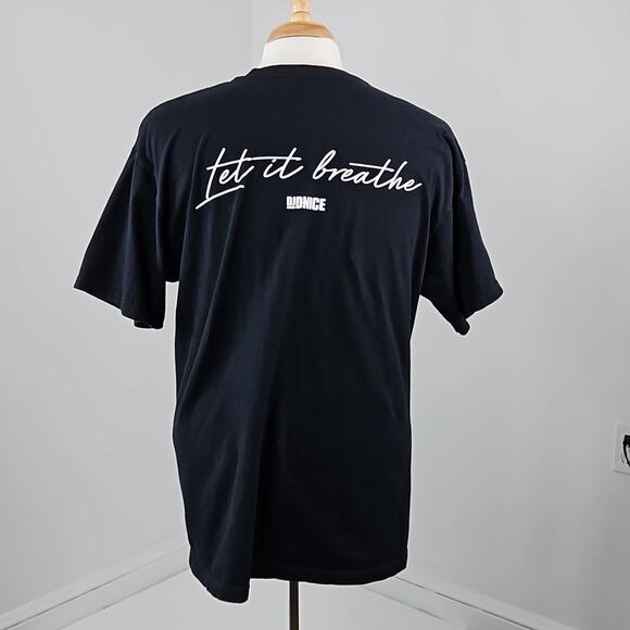 DJ D-Nice Presents Club Quarantine Pandemic Black T-Shirt | Men's XL - Picture 3 of 13